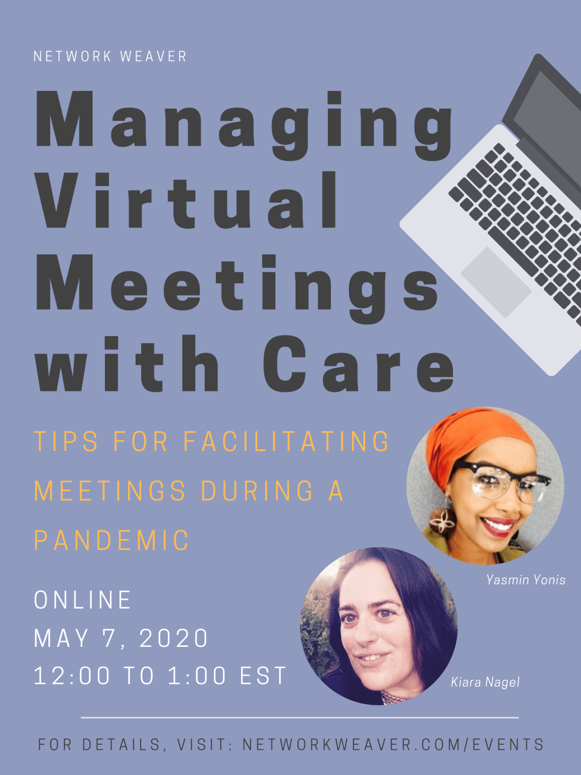 Managing virtual meetings with Care