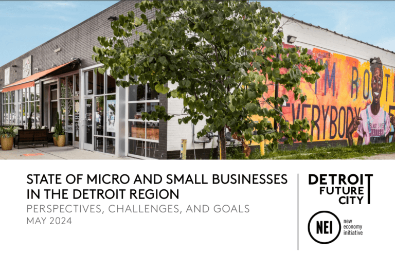 “State of Micro and Small Businesses in the Detroit Region” Report ...